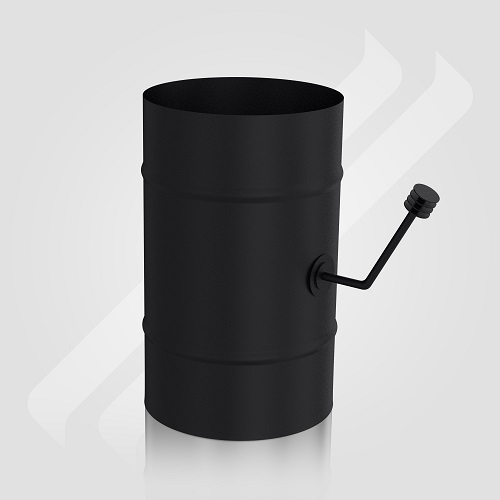 Шибер поворотный 115 мм.