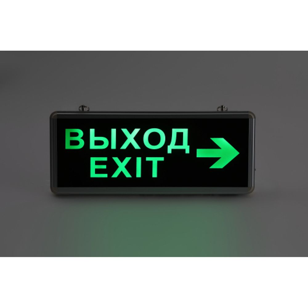 Аварийный светильник ЭРА SSA-101-2-20 светодиодный 3ч 3Вт ВЫХОД-EXIT-стрелка двусторонний | Указатели эвакуационные