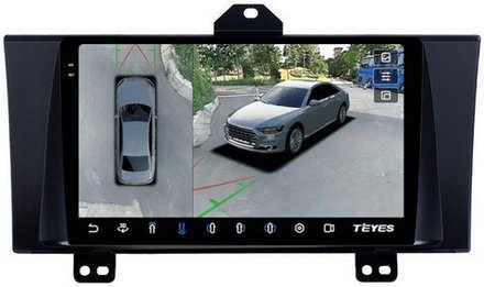 Магнитола для Honda Elysion 2004-2013 - Teyes CC3-2K-360 на Android 10, 2K QLED, 6Гб+128Гб, CarPlay, 4G SIM-слот, 4 камеры в комплекте
