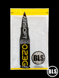 Шары BLS 0,23 g (белые, 4350 шт, 1 кг, пакет)