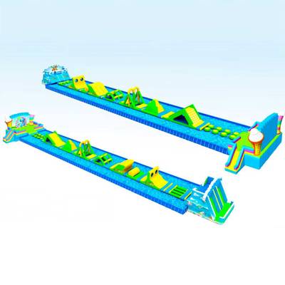 Надувной аквапарк «АкваБум» 60×10×6 м