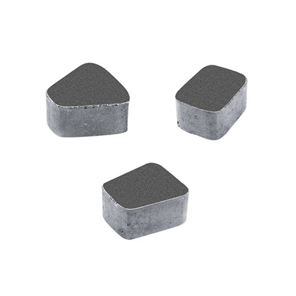 Тротуарная плитка КЛАССИКО (круг) - Стандарт Серый, комплект из 3 видов плит