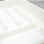 Лоток для столовых приборов 405*305*70мм, цвет кремовый, №6