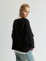 Лонгслив оверсайз реглан