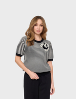 Джемпер с брошью Franco Vello