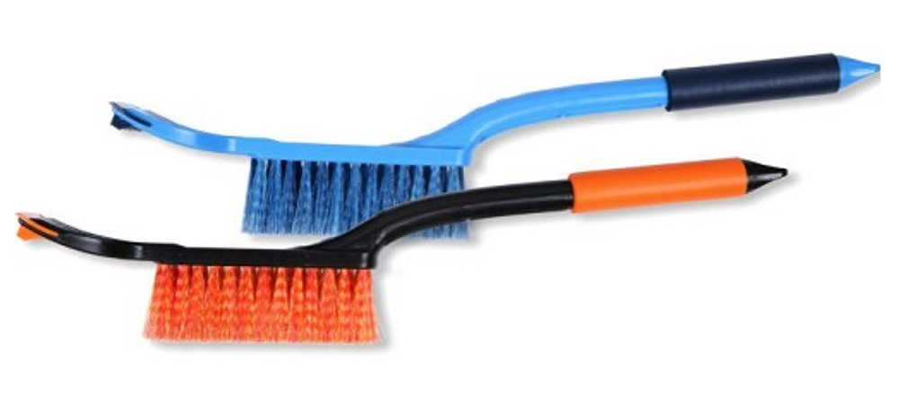 Скребок+щетка  для снега  56см "CITY UP" мягкая ручка CU-54