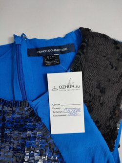 Платье French Connection синее 36 размер