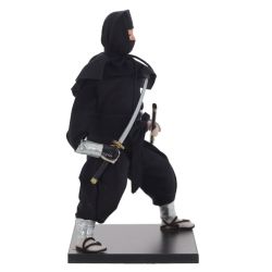 GAEM Фигурка декоративная "Ниндзя", L12,5 W12,5 H24,5 см