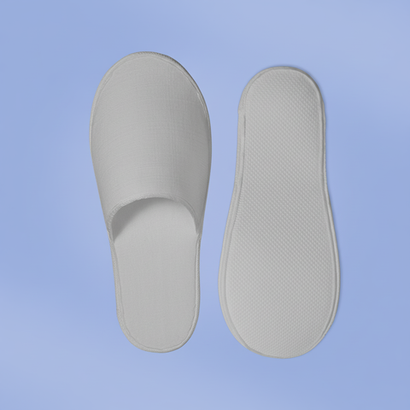 Тапки махровые (100 пар) Стандарт с картоном, одноразовые