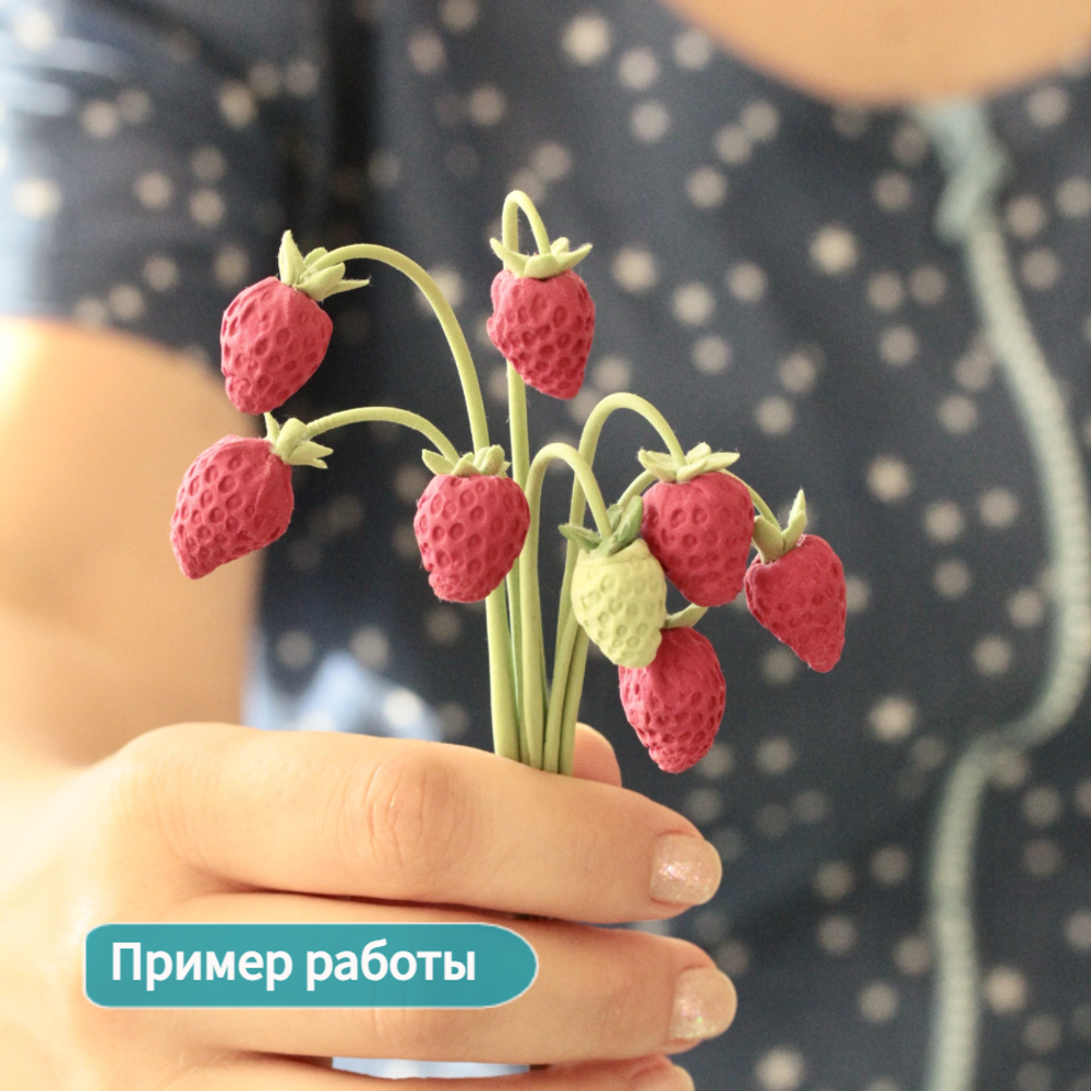 Вайнер силиконовый "Земляника"