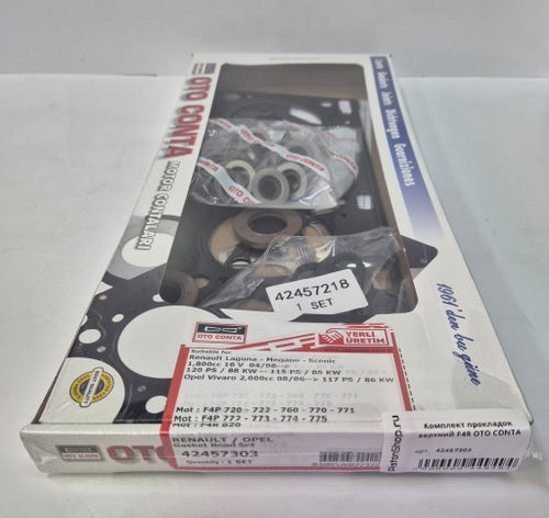 Комплект прокладок верхний F4R OTO CONTA