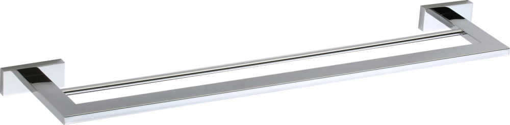 88071 Держатель 2-ой для полотенца 55 см. (ХРОМ) GANZER (10/1шт)