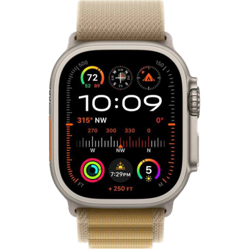 Умные часы Apple Watch Ultra 2 49 мм Natural Titanium Alpine Loop Tan