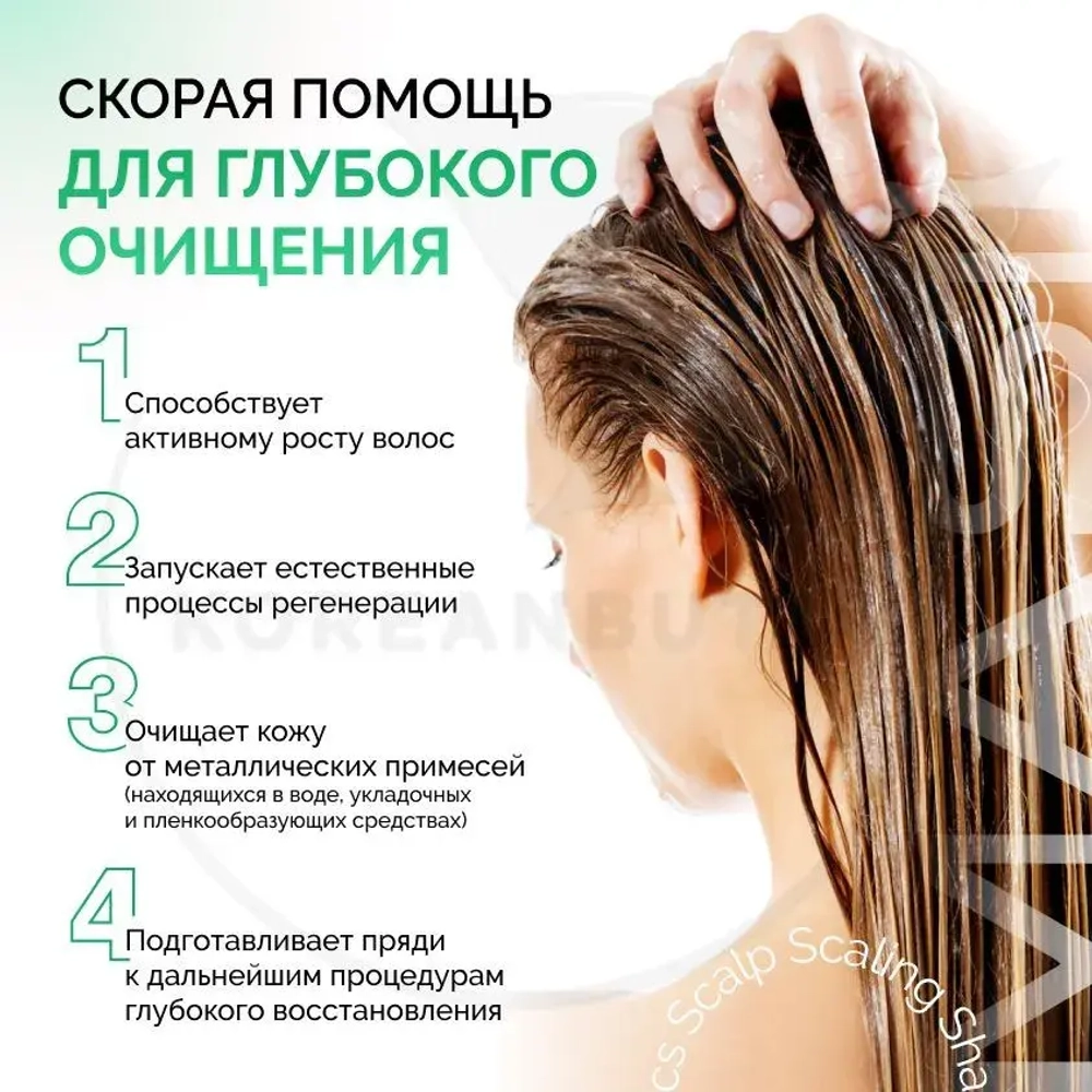 Глубокоочищающий шампунь с пробиотиками Masil 5 Probiotics Scalp Scaling Shampoo - 8 мл