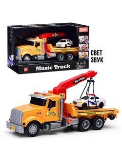 Игровая машинка Эвакуатор с звуковыми и световыми эффектами (3888)