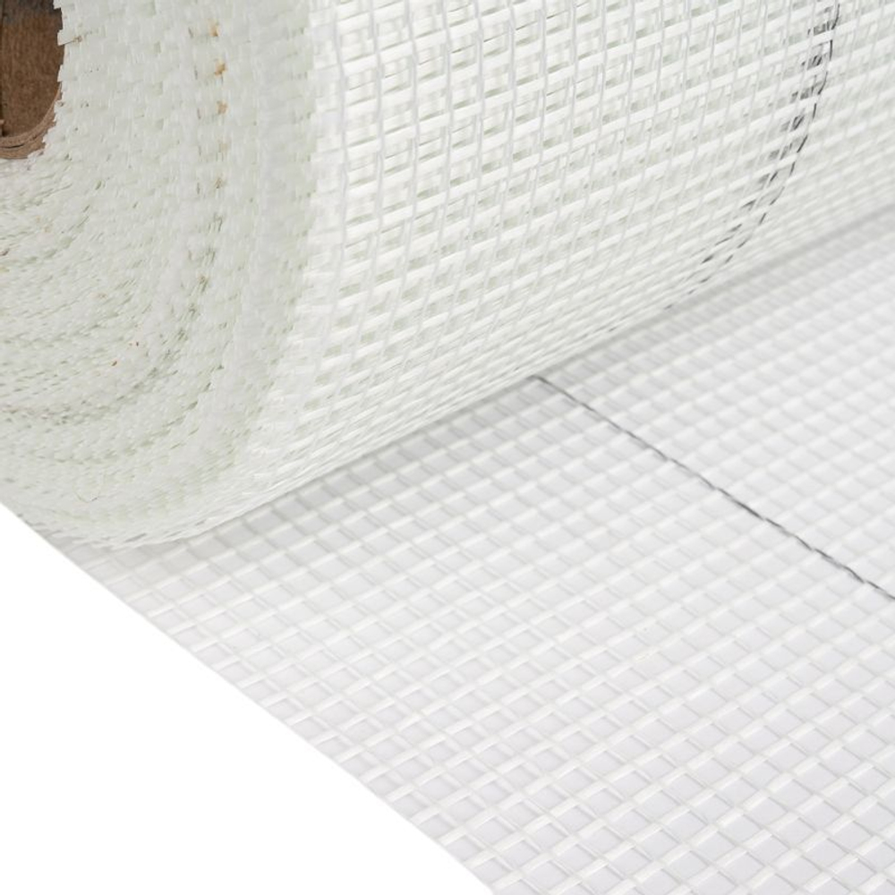 Сетка стеклотканевая фасадная Крепикс 1х50 м 165 г/м² ячейка 4х4 мм BauTex