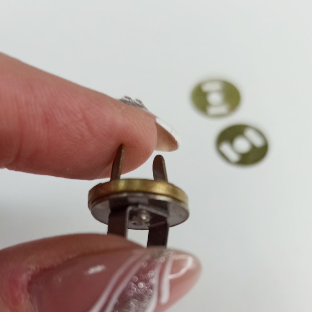 Кнопка установочная 12 Антик