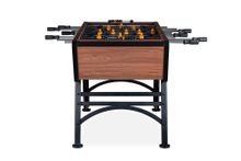 Игровой стол - футбол &quot;Eiffel&quot; (151х75,5х90см) коричнево-черный