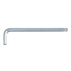 KING TONY (113004M) Шестигранник Г-образный 4 мм, с шаровым окончанием