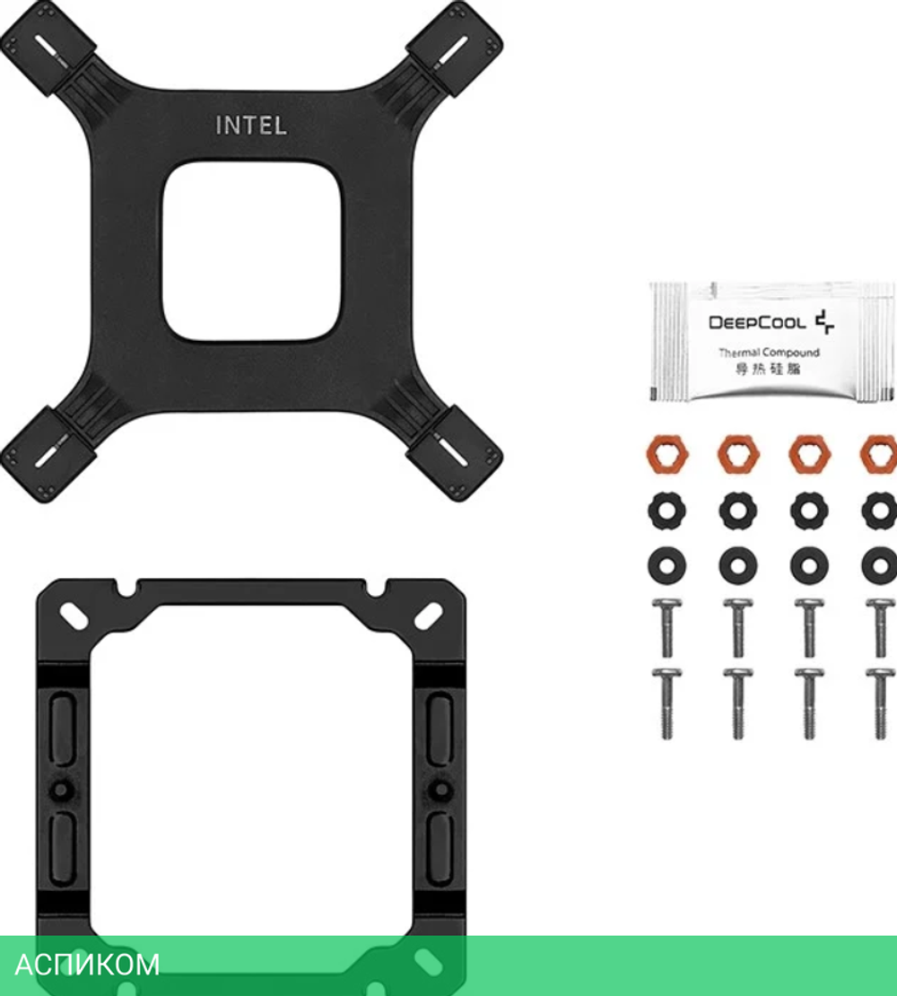 Кулер для процессора DeepCool AG500 BK ARGB V2 (R-AG500-BKAMMN-GJD)