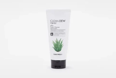 Tony Moly Пенка для умывания с экстрактом алоэ Clean Dew Aloe Foam Cleanser