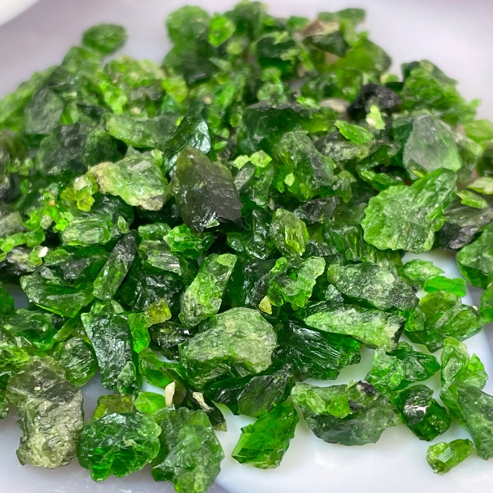 33810 Хромдиопсид необработанный 50гр пакет