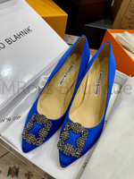 Женские Туфли-лодочки Manolo Blahnik в синем цвете