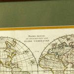 Карта мира или описание земного шара («Mappe monde ou description du globe terrestre»)