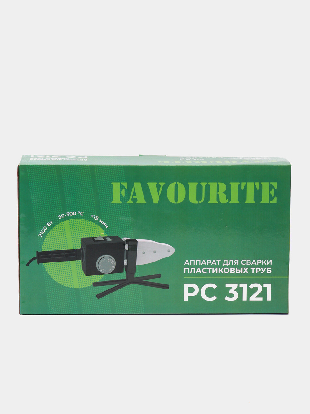Аппарат для сварки пп труб FAVOURITE PC 3121  Вт 2100 (127113121)