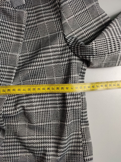 Жакет Stradivarius в клетку, маркировка S, визуально на 44 размер