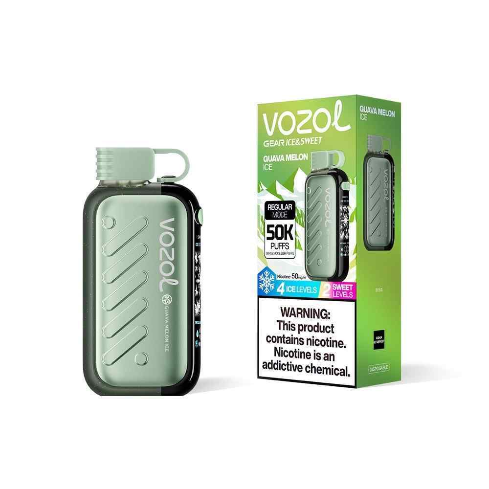 Vozol GEAR ICE & SWEET 50000 - Guava Melon Ice (5% nic) Vozol GEAR ICE & SWEET 50000 - Guava Melon Ice (5% nic)