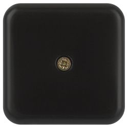 Распаячная коробка ЭРА BS-B-50-50-20 для кабель-канала черная 50х50х20мм IP40