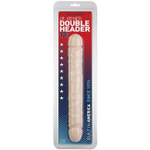 Двусторонний фаллос DOUBLE HEADER 12'' (Цвет: телесный)