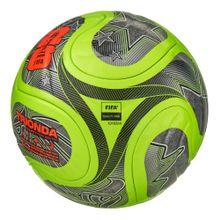 Мяч футб. ADIDAS WC26 Trionda Competition Winter JV6223, р.5, FIFA Pro, 4пан, ПУ,термосш, флуор.лайм