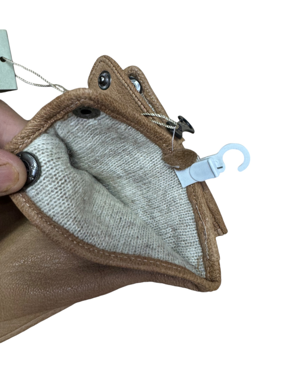 Перчатки. Мужские. Материал верха: Кожа оленя. Подклад: Трикотаж-шерсть.5 шт в упаковке.