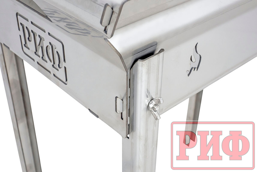 Мангал нержавеющая сталь, сумка в комплекте РИФ