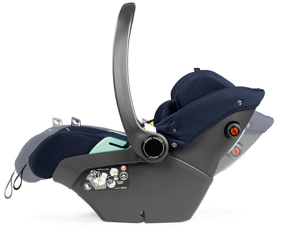 Коляска Peg Perego Veloce TC New Belvedere Lounge 3 в 1 Blue Shine