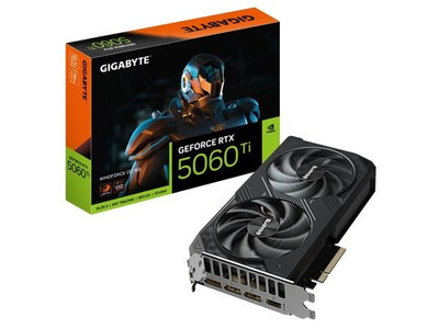 Видеокарта Gigabyte Nvidia GeForce RTX 5060 Ti Windforce [GV-N506TWF2OC-16GD]