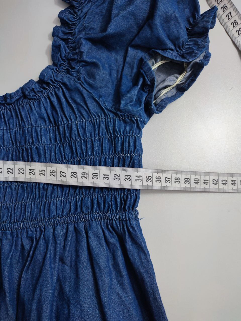 Платье Oodji джинсовое 46 размер