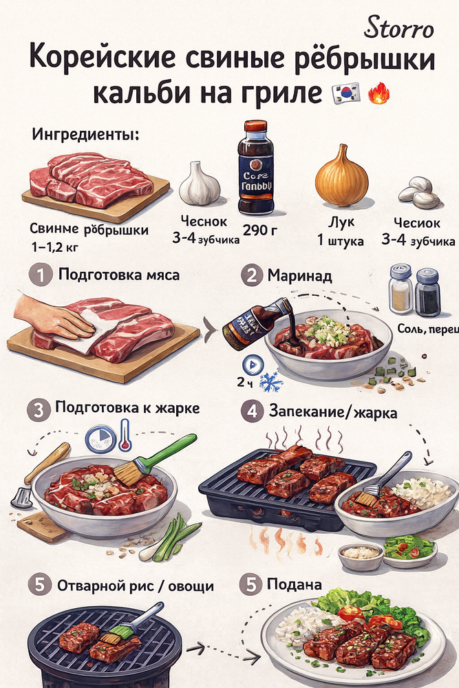 Соус гальби для свиных ребрышек Beksul 290 г