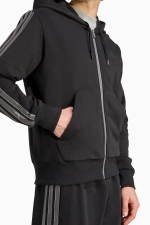 Кофта adidas Holiday 3-Stripes Full-Zip - черный