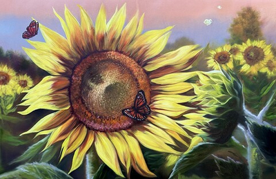 Солнечный подсолнух