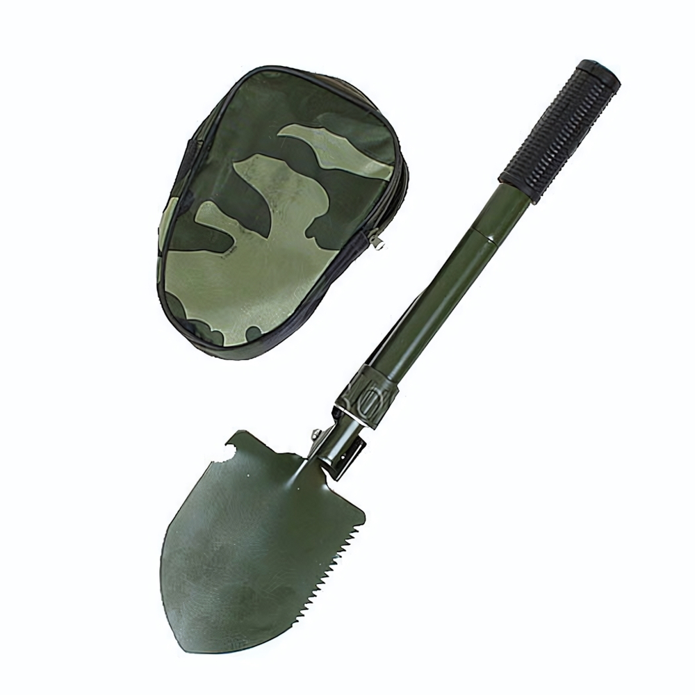 Лопата складная малая 39см в чехле, цвет хакки