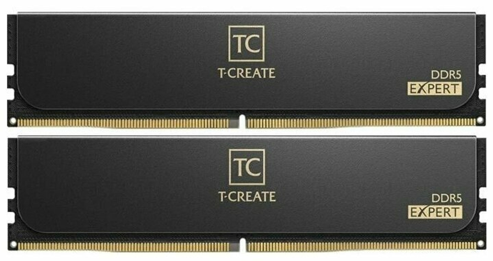 Оперативная память TEAMGROUP T‑Create Expert DDR5‑6400 — комплекты 32/64/128 ГБ (черная/белая)