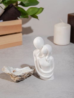 Набор статуэтка Нежность / Пара и свеча в устрице
