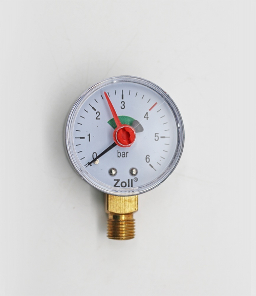 Манометр вертикальн (СНИ/РАД) Ф50мм 6 бар  ЗОЛЛ (100/1шт)