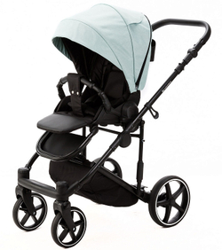 Детская коляска Adamex Zico New 2 в 1 ZN-TK27 TIP (СЕРО-ЗЕЛЕНЫЙ)