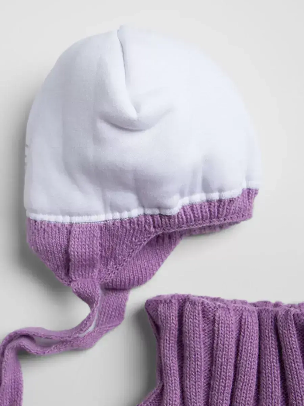 Зимняя шапка для девочки и снуд