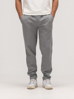 Брюки спортивные прямые теплые. Грей