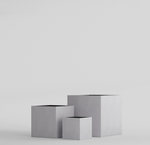 Кашпо, коллекция Classic, форма CUBE